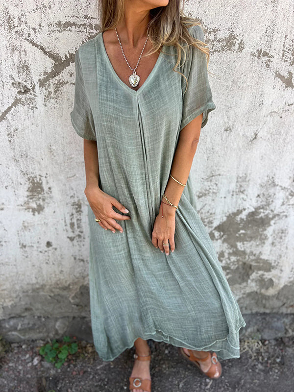 LYNN™ | Sommarklänning i linne