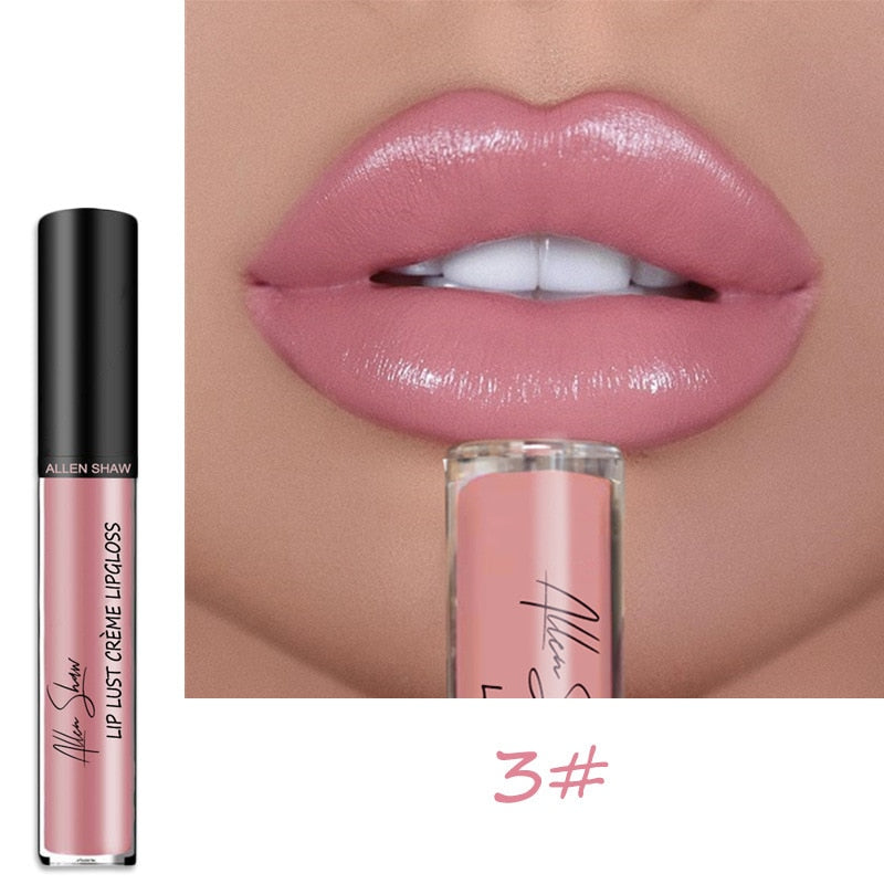 Nude Lipgloss | Vattentät (2+1 GRATIS)